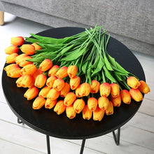 Load image into Gallery viewer, 31 Pieces/lots Artificial  Tulip Flower Real Touch Wedding flower