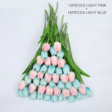 Load image into Gallery viewer, 31 Pieces/lots Artificial  Tulip Flower Real Touch Wedding flower