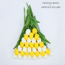 Load image into Gallery viewer, 31 Pieces/lots Artificial  Tulip Flower Real Touch Wedding flower