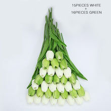 Load image into Gallery viewer, 31 Pieces/lots Artificial  Tulip Flower Real Touch Wedding flower