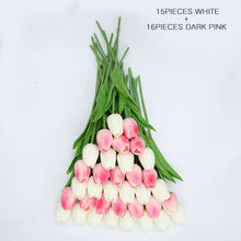 Load image into Gallery viewer, 31 Pieces/lots Artificial  Tulip Flower Real Touch Wedding flower