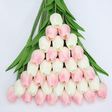 Load image into Gallery viewer, 31 Pieces/lots Artificial  Tulip Flower Real Touch Wedding flower